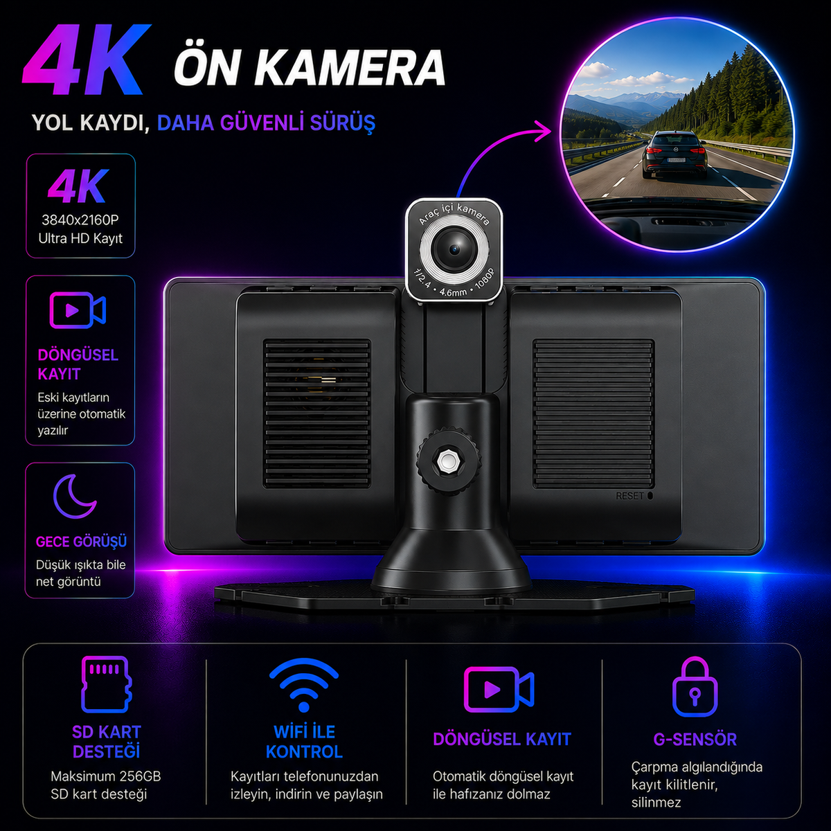 BLAZECAR Tüm Araçlara Uyumlu Carplay